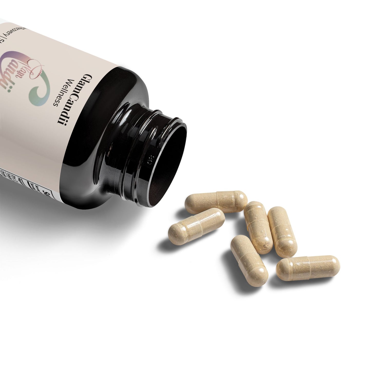 GlamCandii Magnesium Zinc Supplement (90 Capsules)