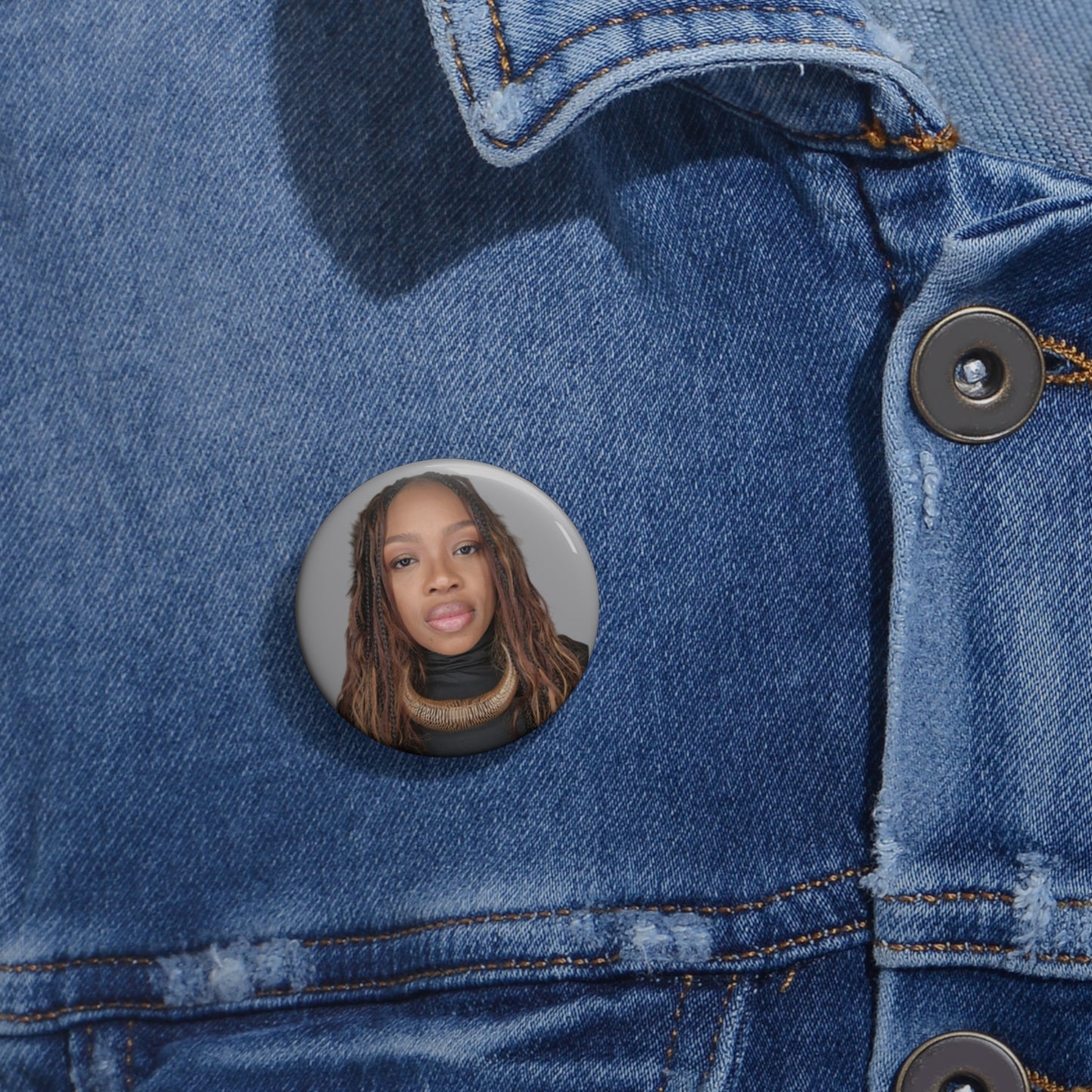 GlamCandii Signature Pin Button