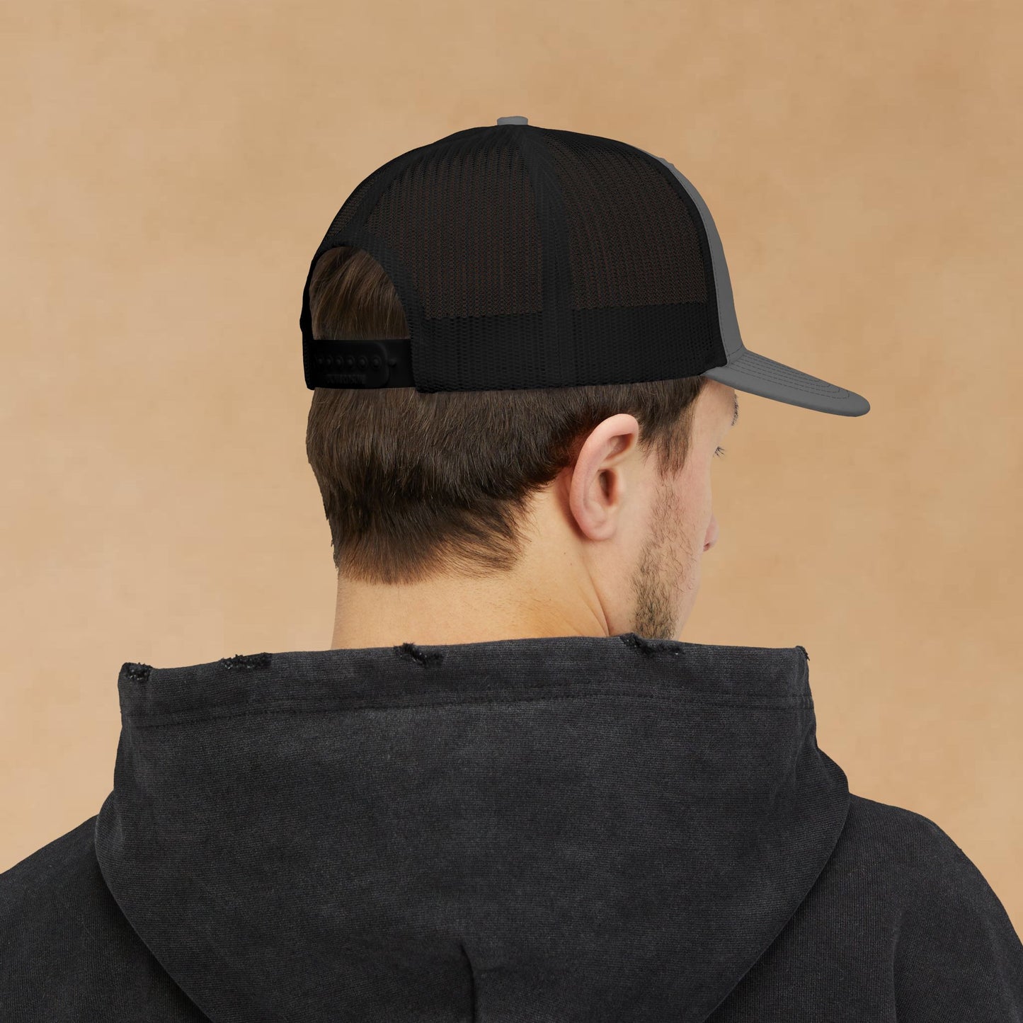 "Mentally Strong, Physically Stoic" Embroidered Snapback Trucker Cap