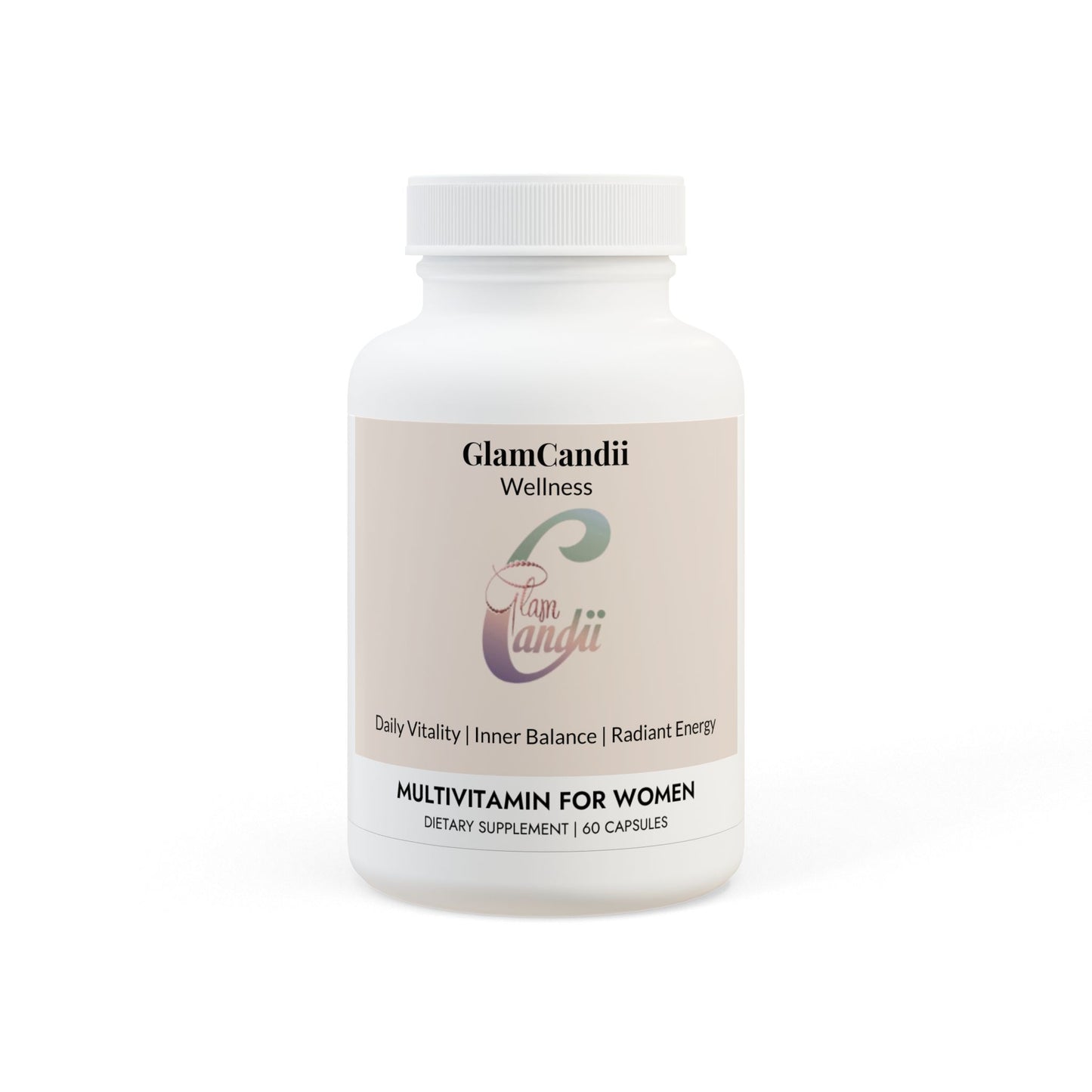 GlamCandii Multivitamin for Women Supplement (60 Capsules)