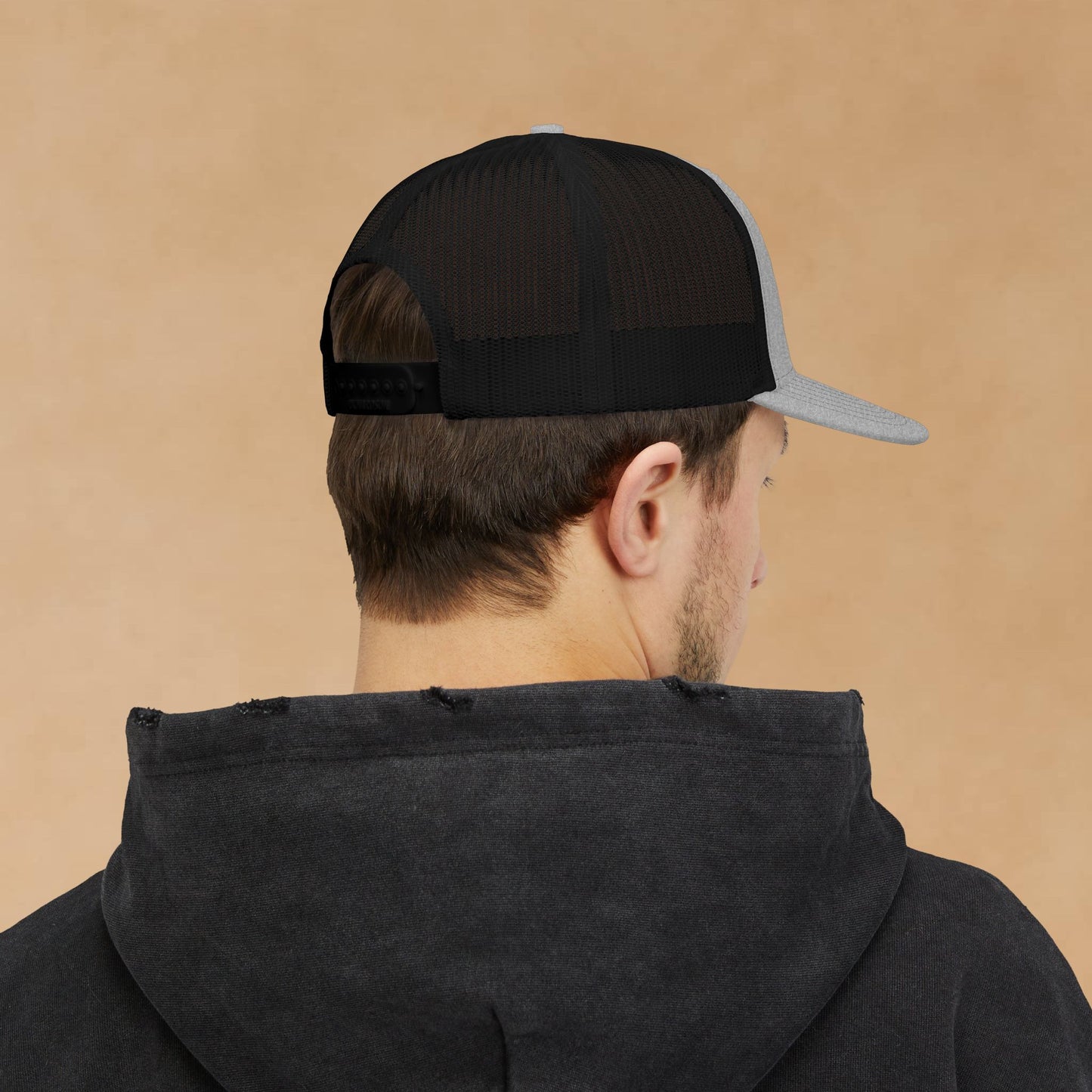 "Mentally Strong, Physically Stoic" Embroidered Snapback Trucker Cap