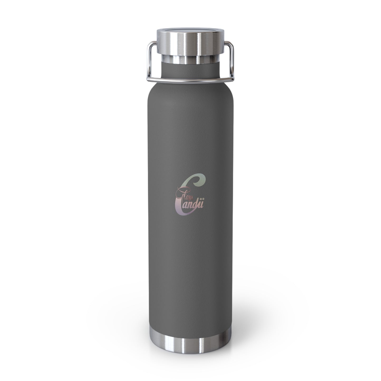 Glamcandii Stylish Copper Vacuum Insulated Water Bottle