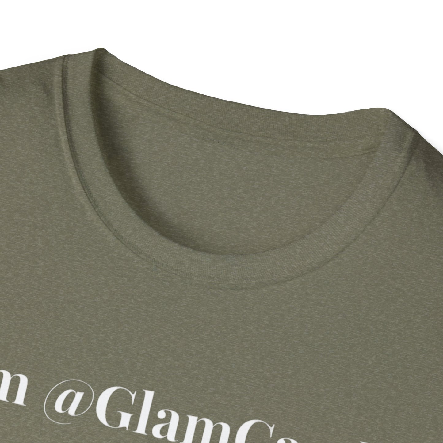 "I am @GlamCandii" - Unisex T-Shirt [White Font]