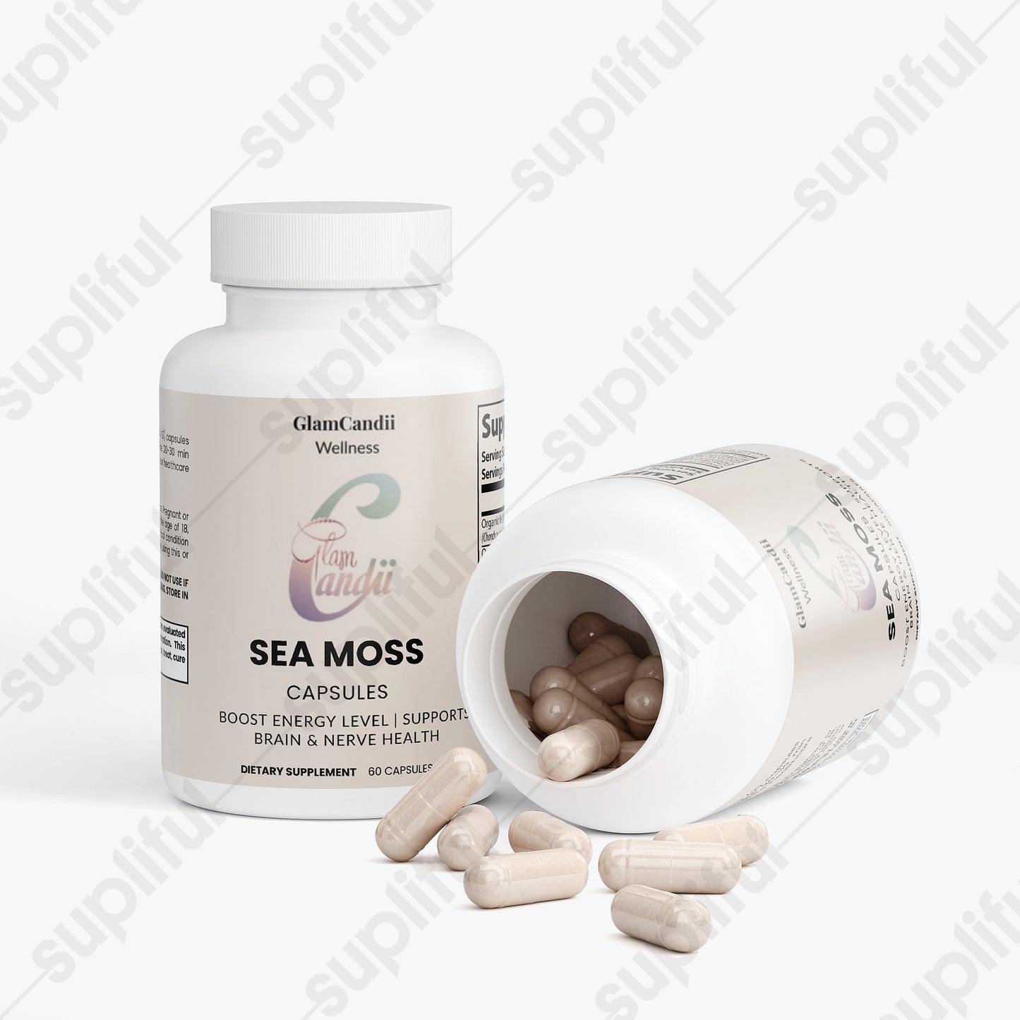 GlamCandii Sea Moss (60 Capsules)
