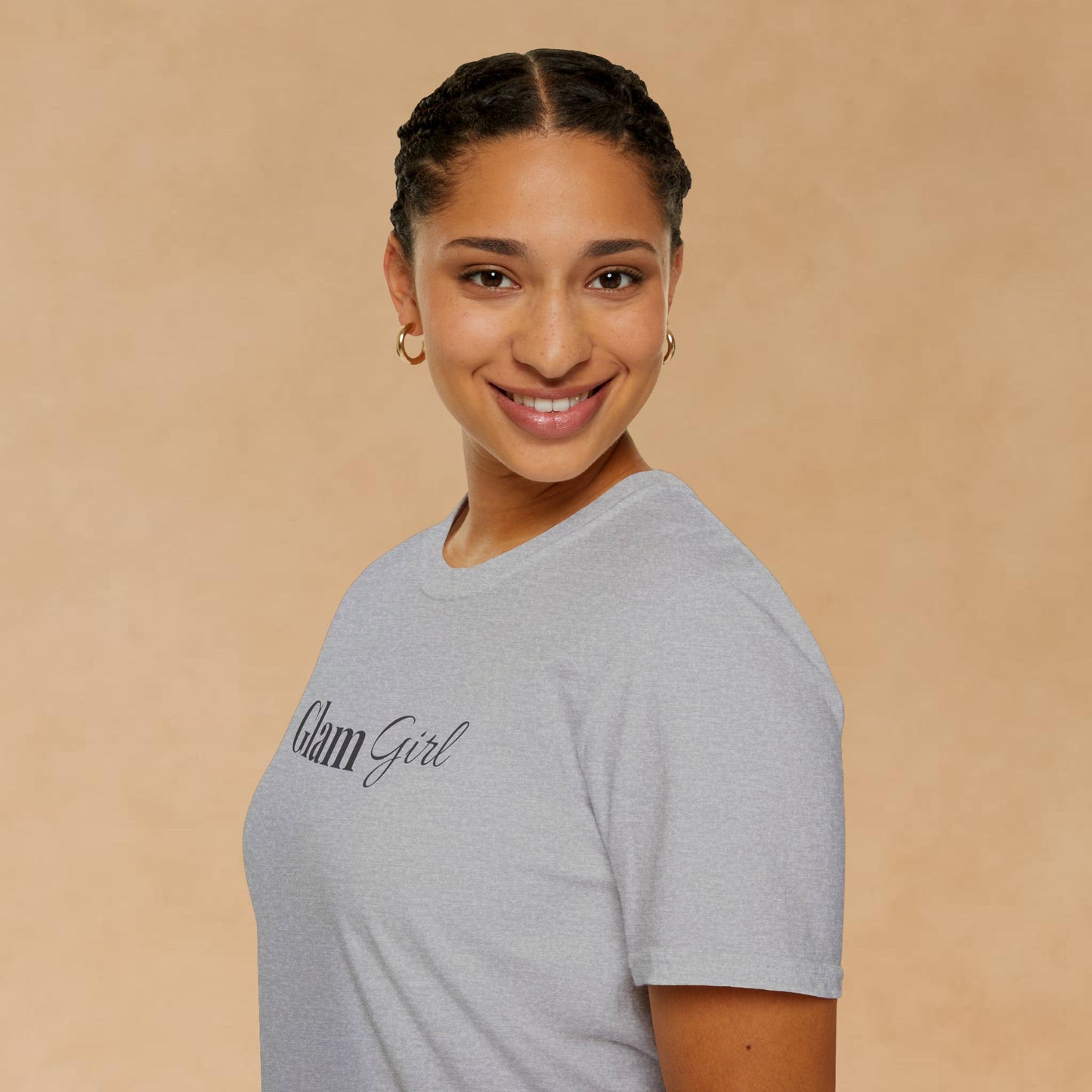 "Glam Girl" - Unisex T-Shirt [Black Font]