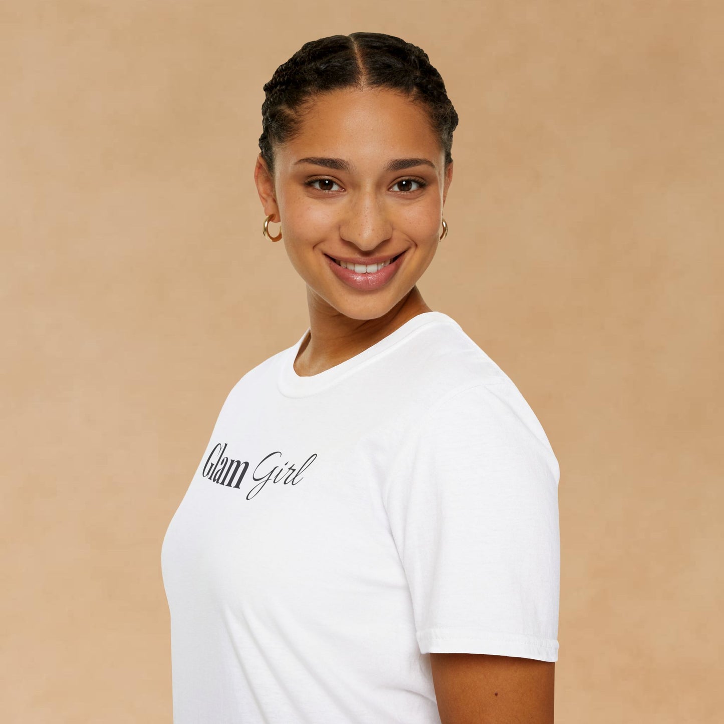 "Glam Girl" - Unisex T-Shirt [Black Font]