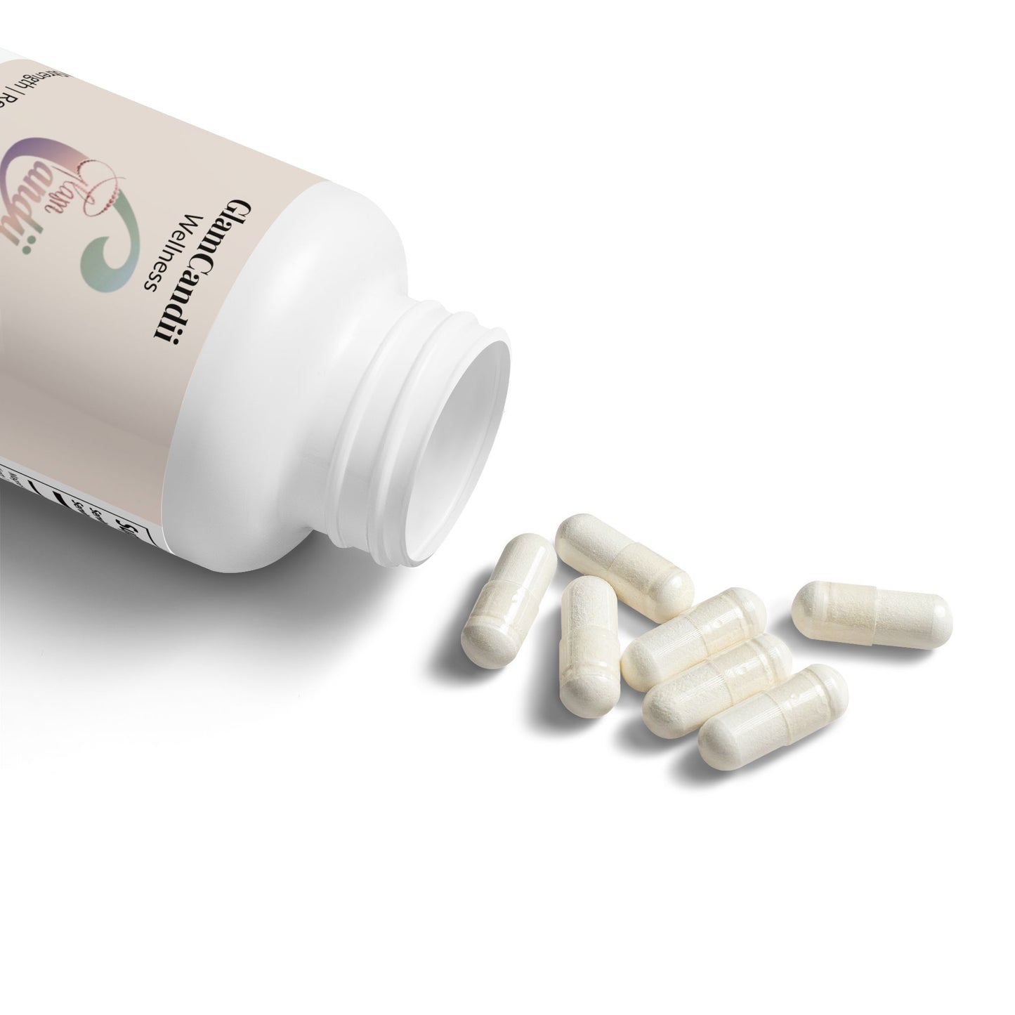 GlamCandii Magnesium Glycinate Supplement (60 Capsules)