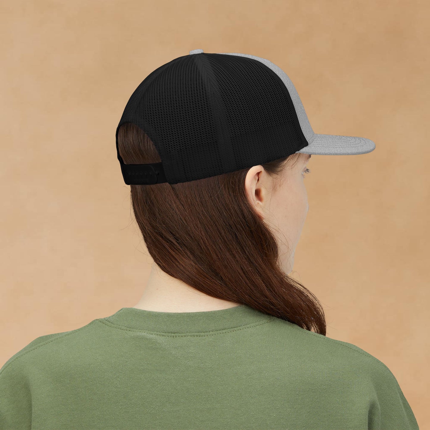 "Mentally Strong, Physically Stoic" Embroidered Snapback Trucker Cap